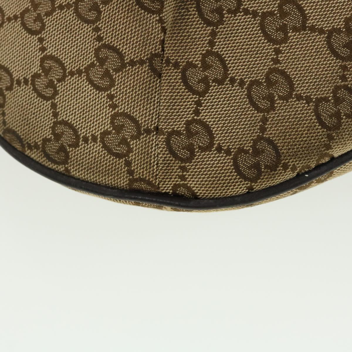 GUCCI GG Canvas Web Sherry Line Shoulder Bag Beige Green Red 181092 45097