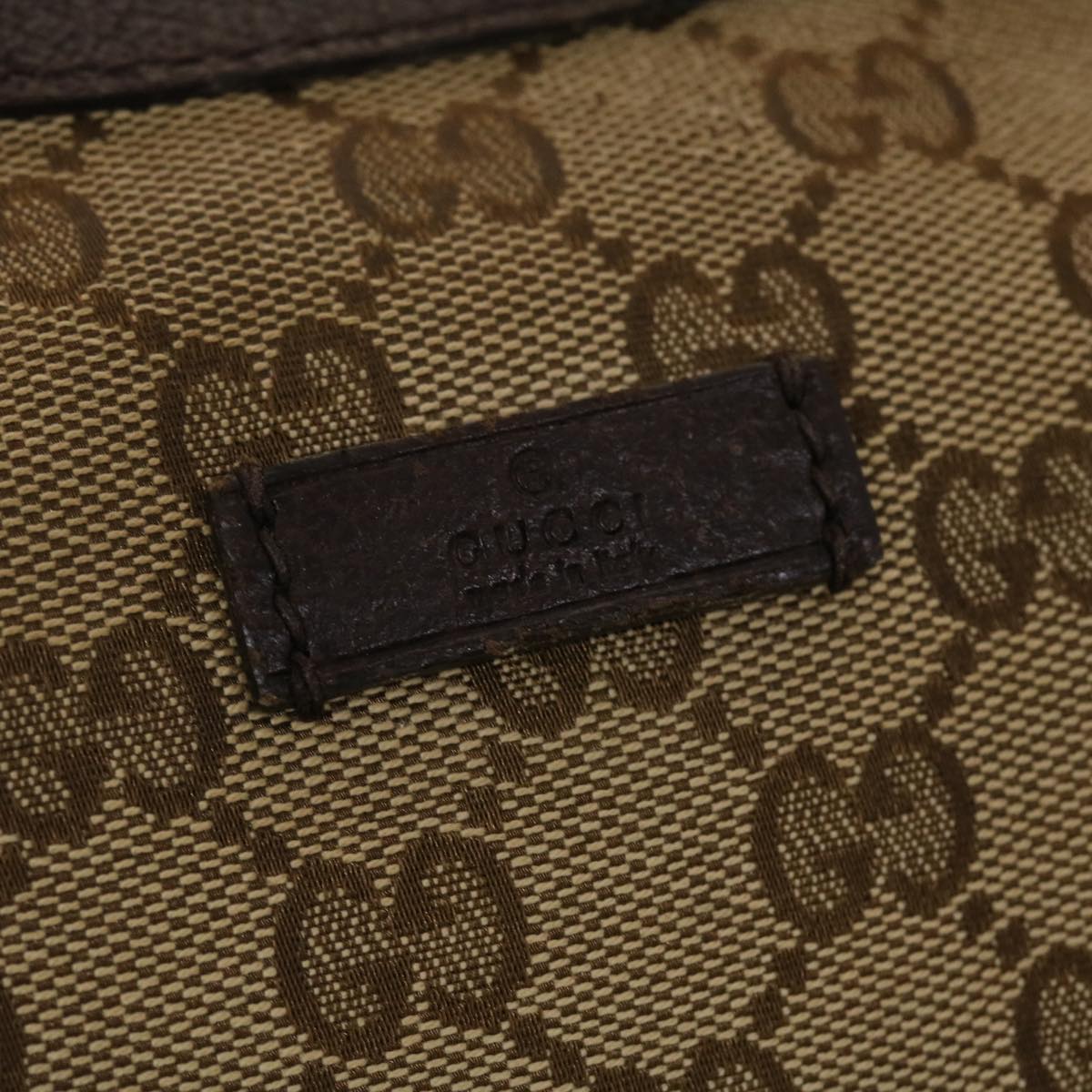 GUCCI GG Canvas Web Sherry Line Shoulder Bag Beige Green Red 181092 45097