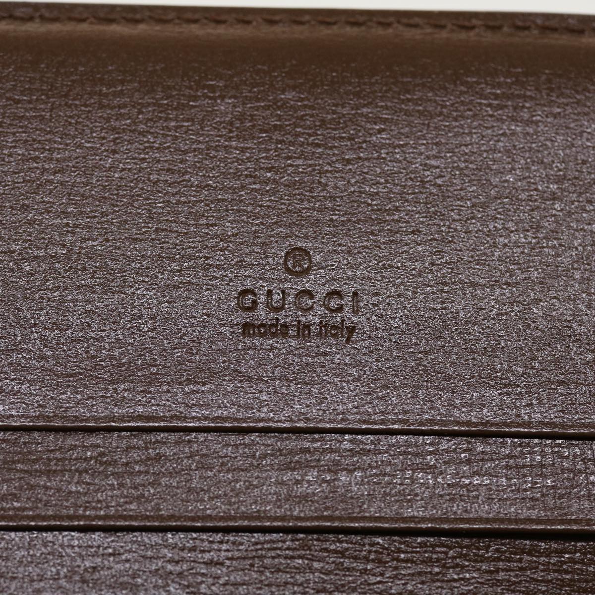 GUCCI GG Canvas Jackie Web Sherry Line Wallet PVC Beige 645536 45099