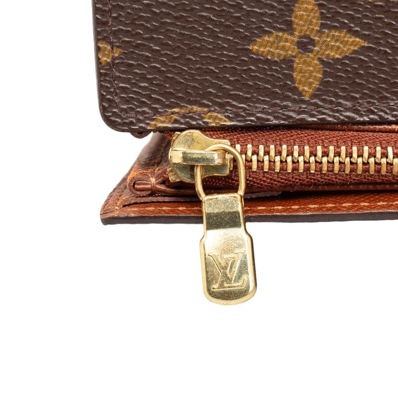 Louis Vuitton Monogram M61734 Long Wallet PVC Brown