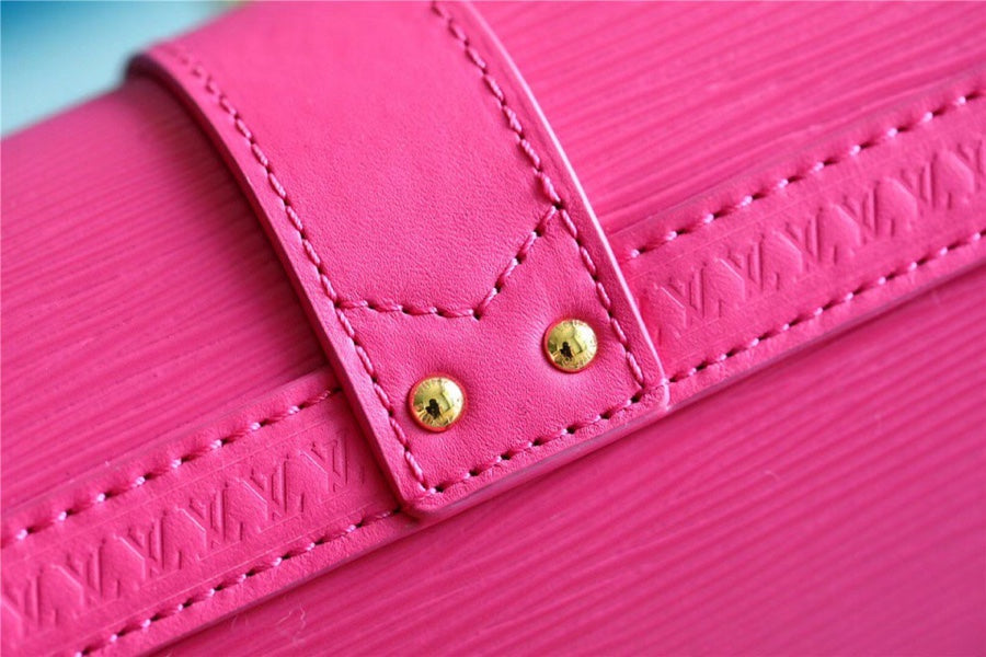 LV Papillon Trunk Epi Pink For Women, WomenÃ¢â‚¬â„¢s Bags, Shoulder And Crossbody Bags 7.5in/19cm LV