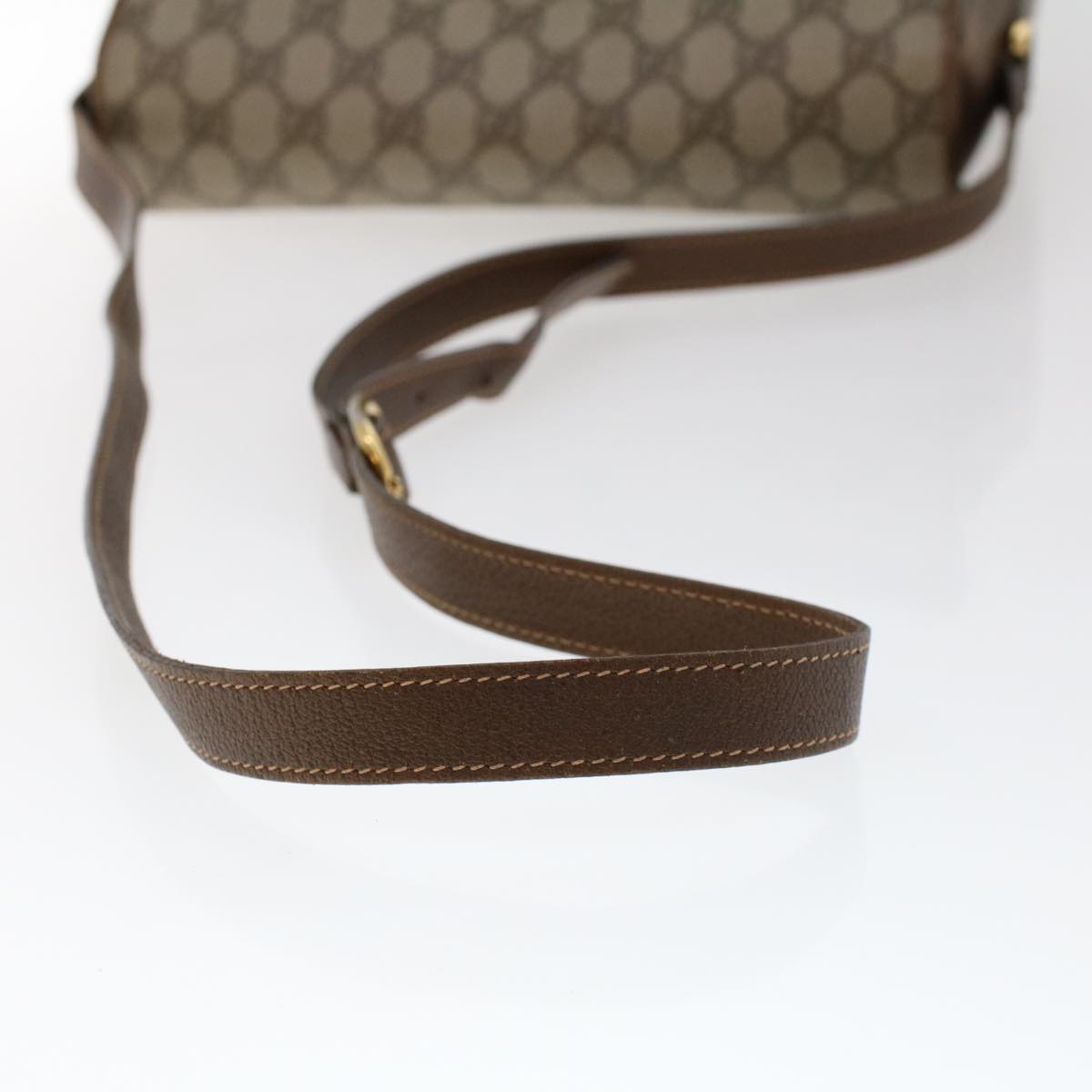 GUCCI GG Canvas Web Sherry Line Shoulder Bag Beige Red Green 45822