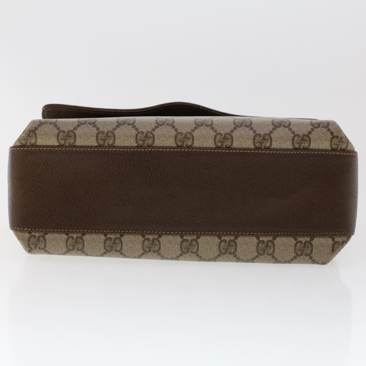 GUCCI GG Canvas Web Sherry Line Shoulder Bag Beige Red Green 45822