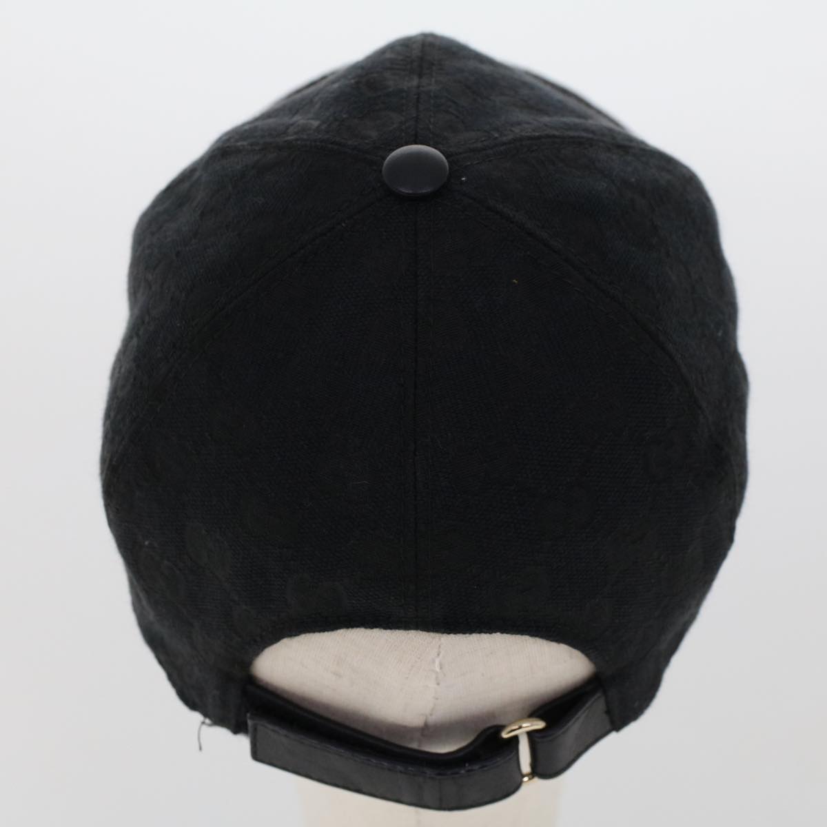 GUCCI GG Canvas Web Sherry Line Cap L Black Red Green 200035 45830