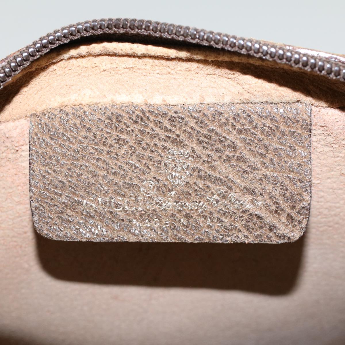 GUCCI GG Canvas Web Sherry Line Shoulder Bag PVC Leather 116 02 089 45860