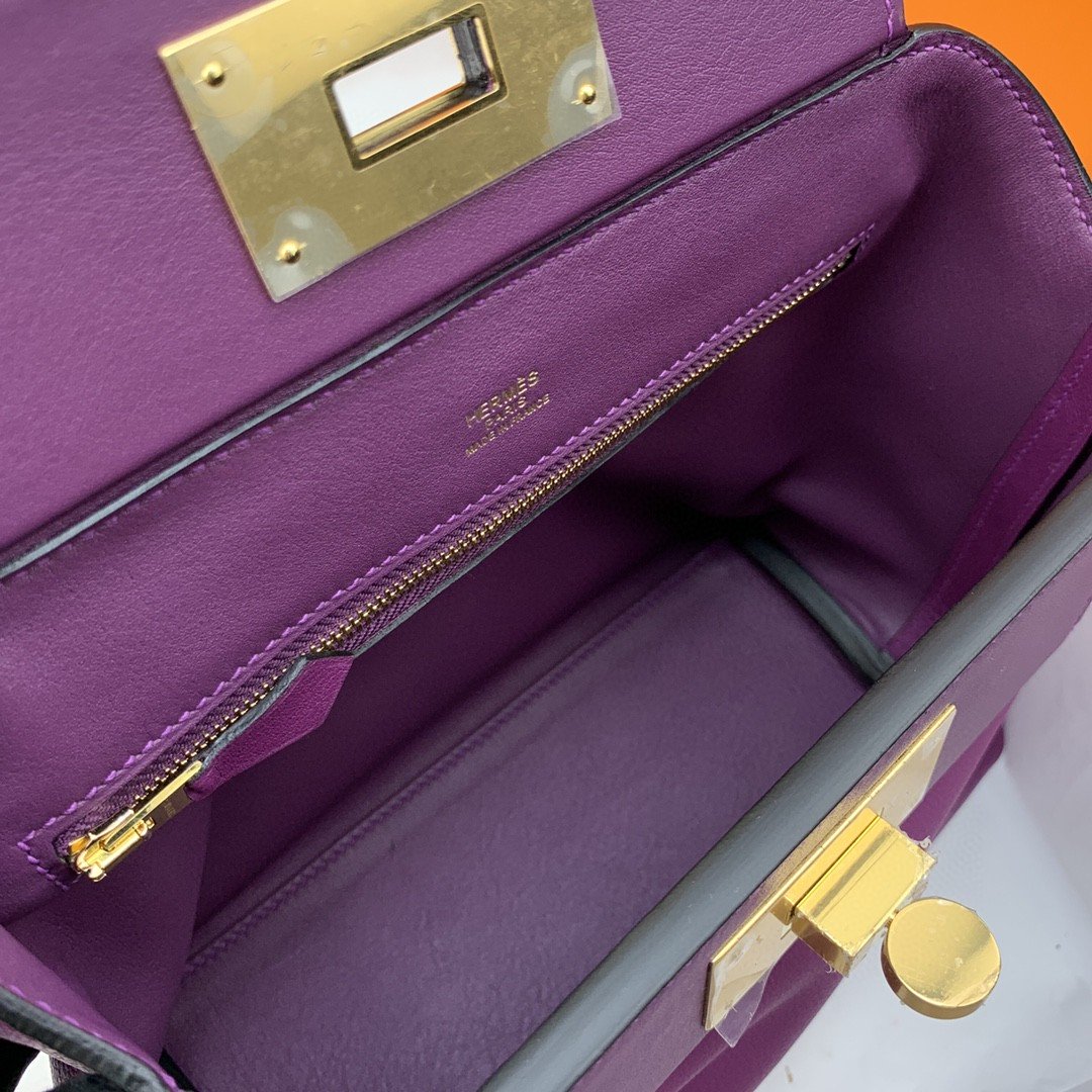 GLAMI 24/24 Mini Evercolor Swift Purple For Women, WomenÃ¢â‚¬â„¢s Handbags, Shoulder Bag 8.2in/21cm