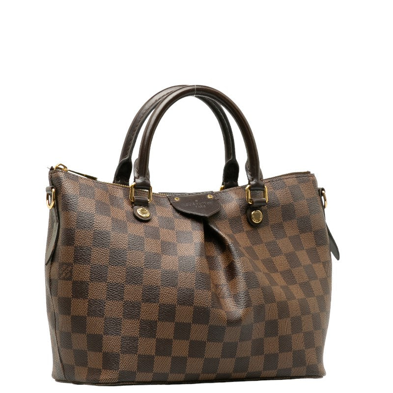 Louis Vuitton Damier Sienna MM Tote Handbag N41545 Brown Women's