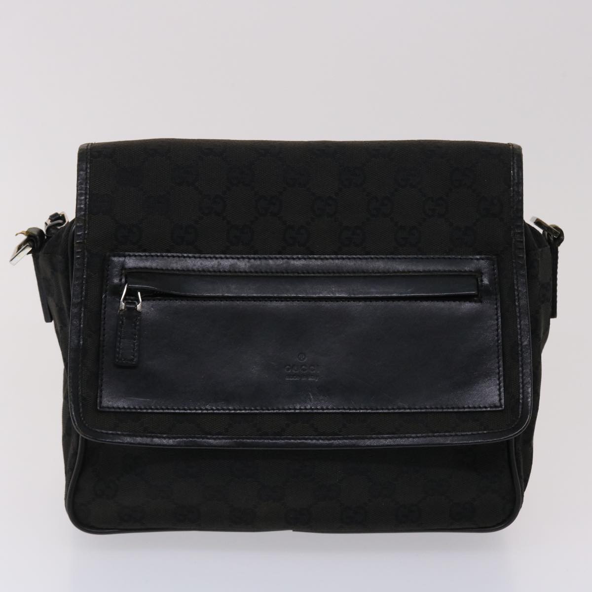 GUCCI GG Canvas Shoulder Bag Canvas 3Set Beige Navy black 46115