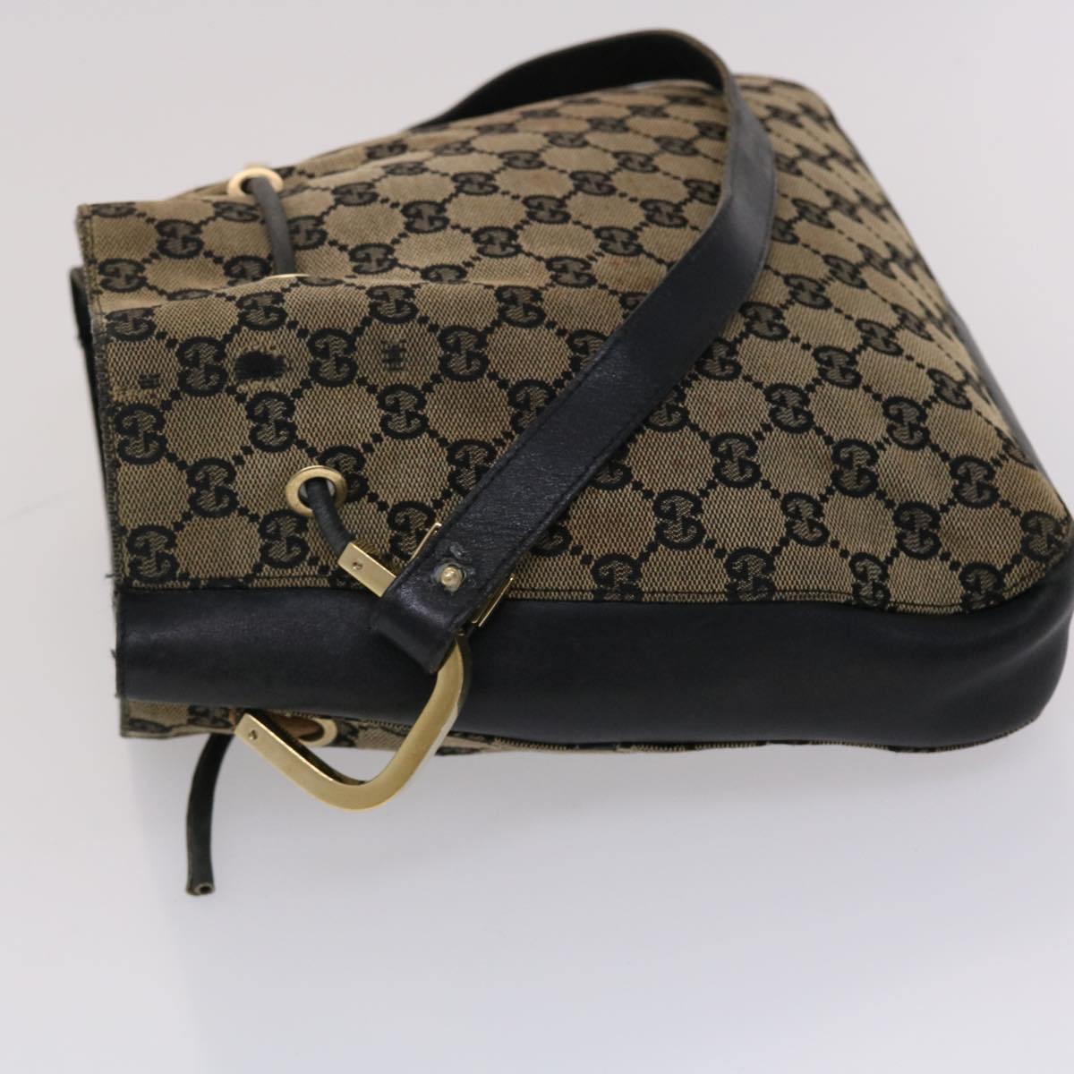 GUCCI GG Canvas Shoulder Bag Canvas 3Set Beige Navy black 46115