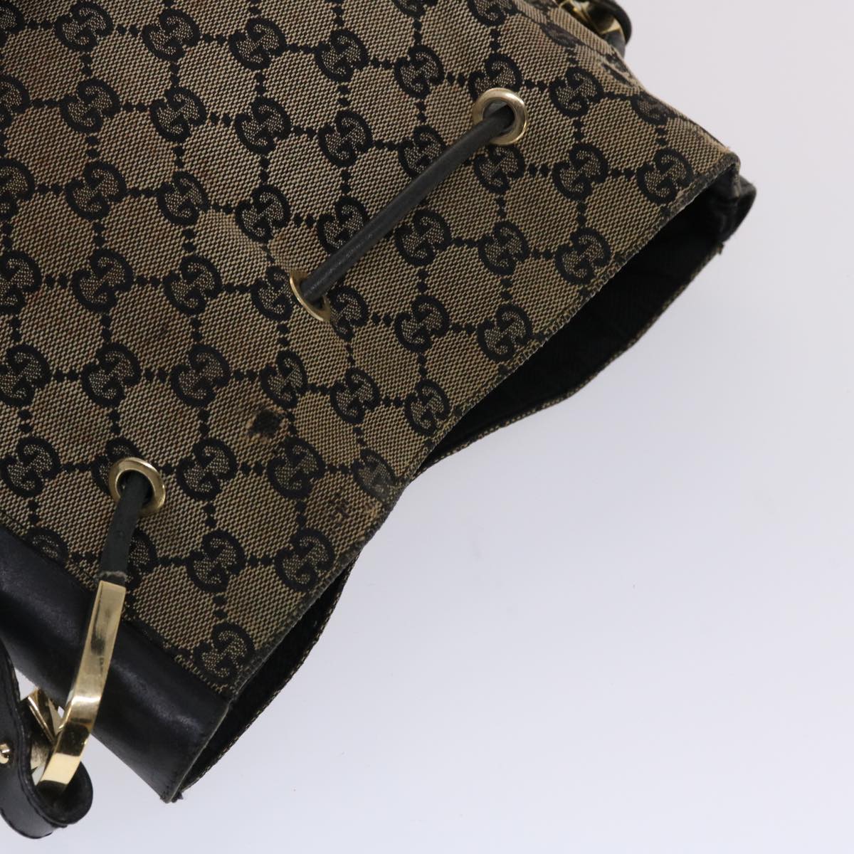 GUCCI GG Canvas Shoulder Bag Canvas 3Set Beige Navy black 46115