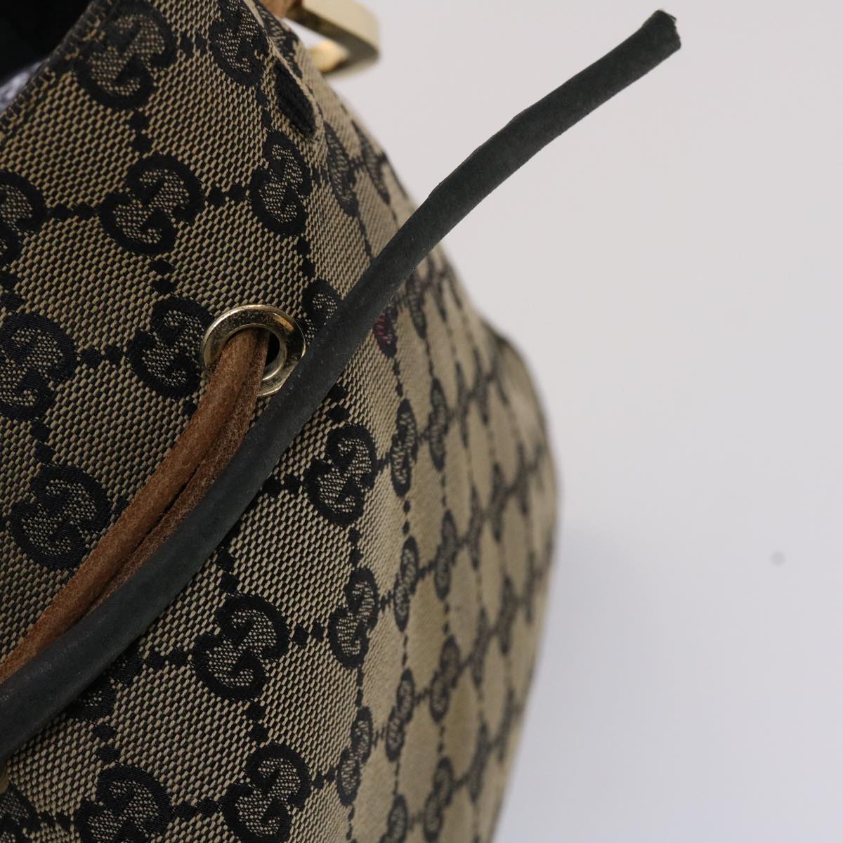 GUCCI GG Canvas Shoulder Bag Canvas 3Set Beige Navy black 46115