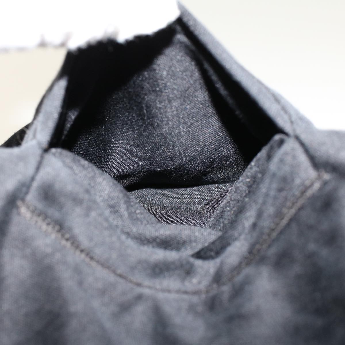GUCCI Parker Jacket Silk M Black 46186