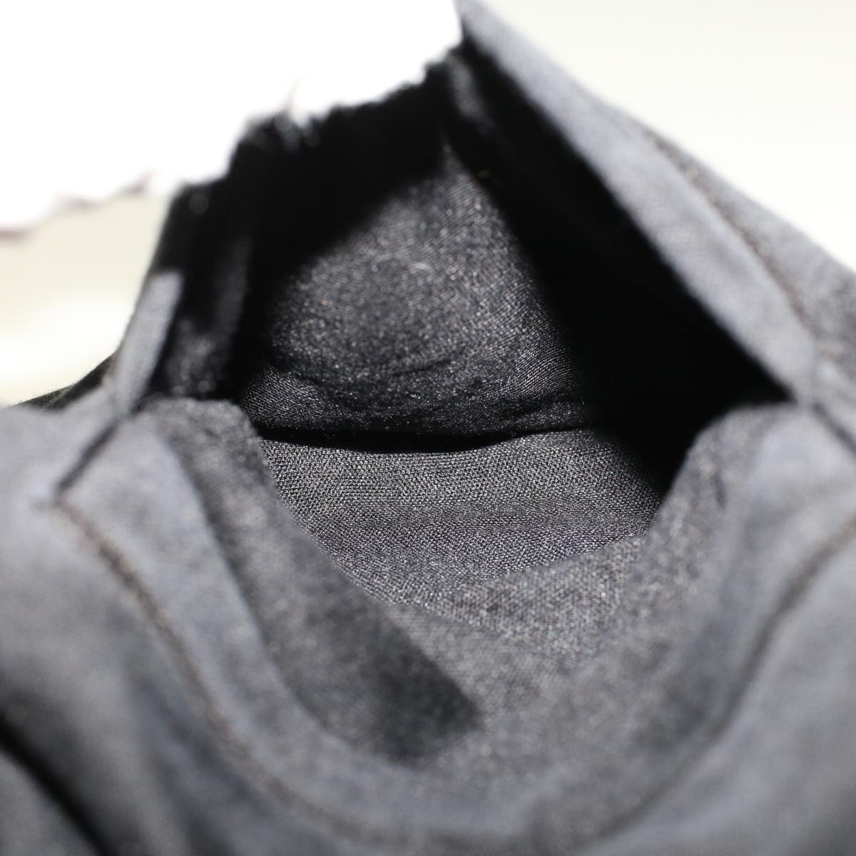 GUCCI Parker Jacket Silk M Black 46186
