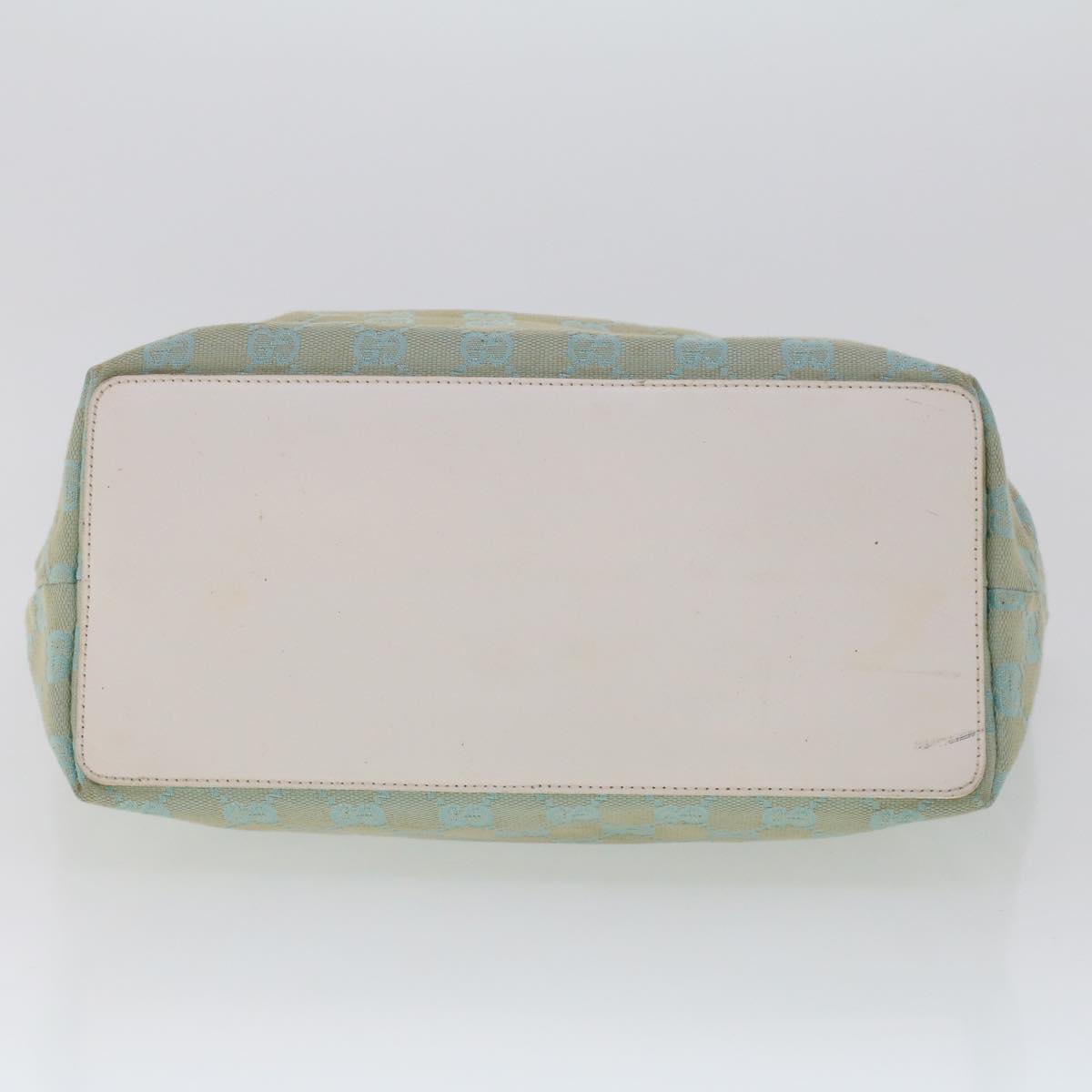 GUCCI GG Canvas Tote Bag Light Blue 46308