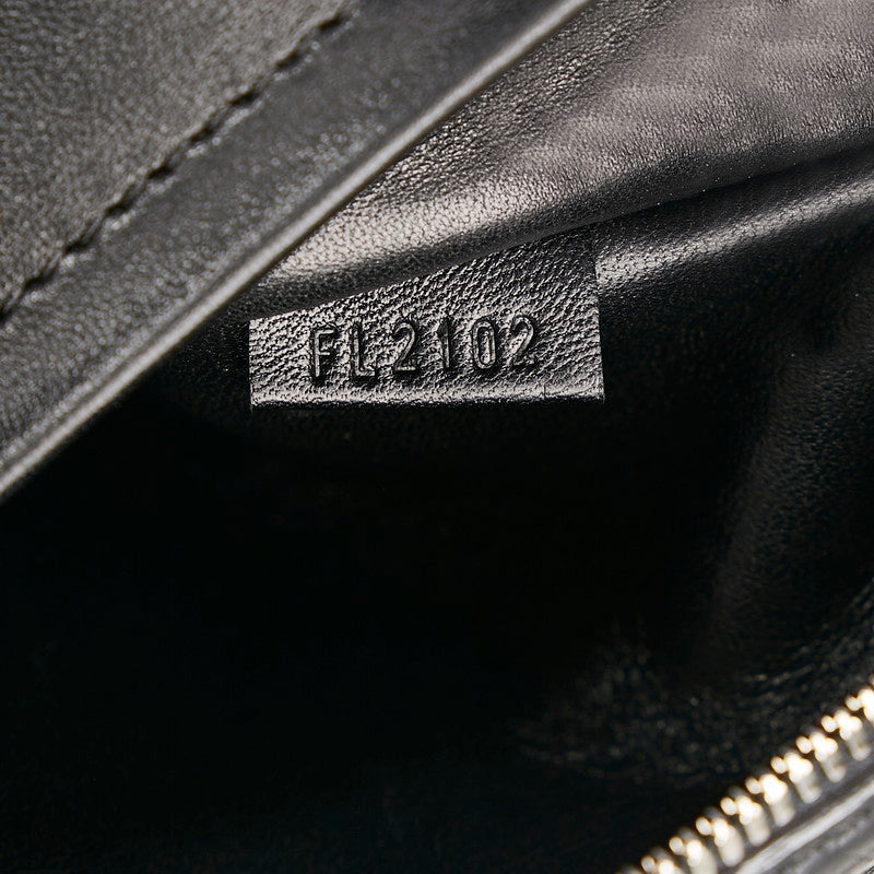 LOUIS VUITTON Louis Vuitton Monogram Amplant M40737 Handbag Leather Noir Black