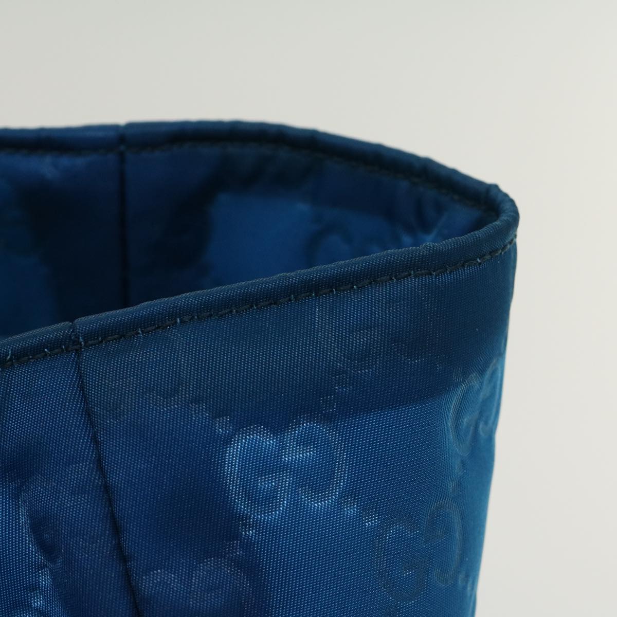 GUCCI GG Canvas Tote Bag Blue 46671