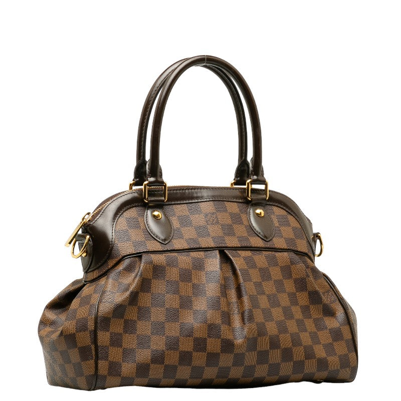 Louis Vuitton Louis Vuitton Damière N51997 Handbag PVC/Leather Brown