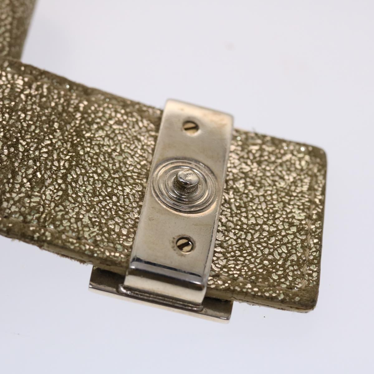 FENDI Zucchino Canvas Wallet Silver 47197