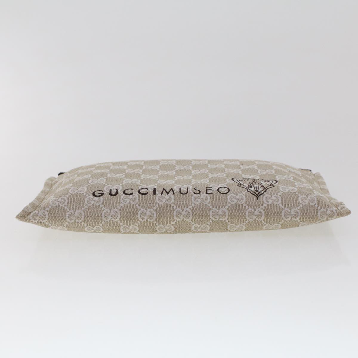 GUCCI GG Canvas Clutch Bag Gray 283400 47215