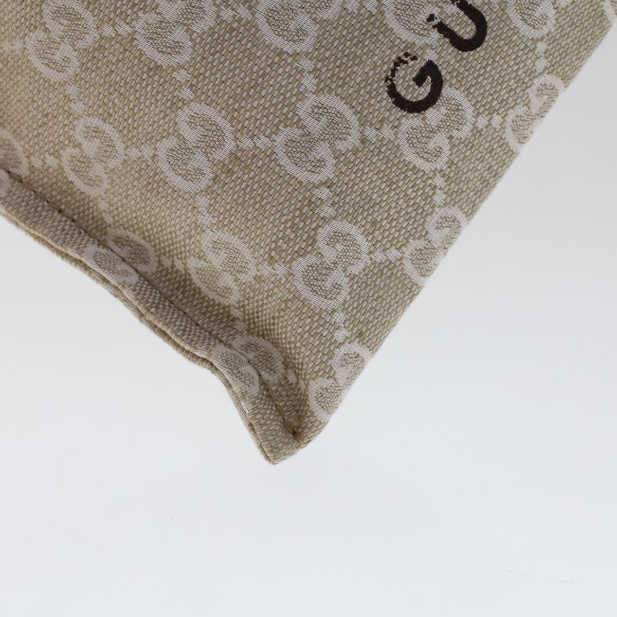 GUCCI GG Canvas Clutch Bag Gray 283400 47215