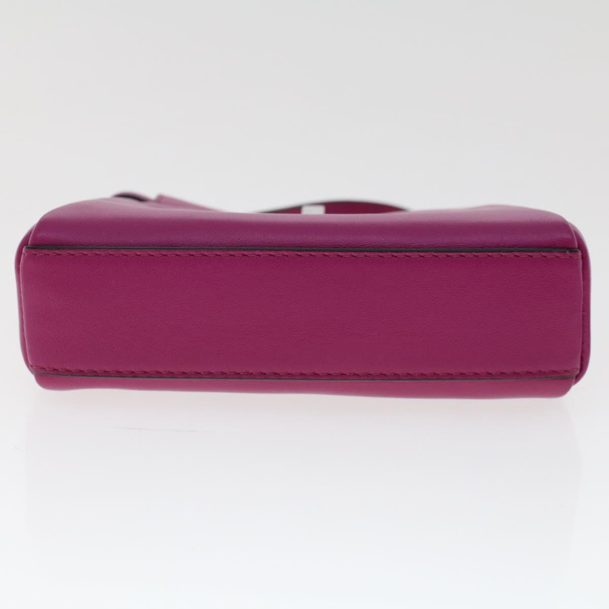 FENDI Shoulder Bag Leather Pink 47385