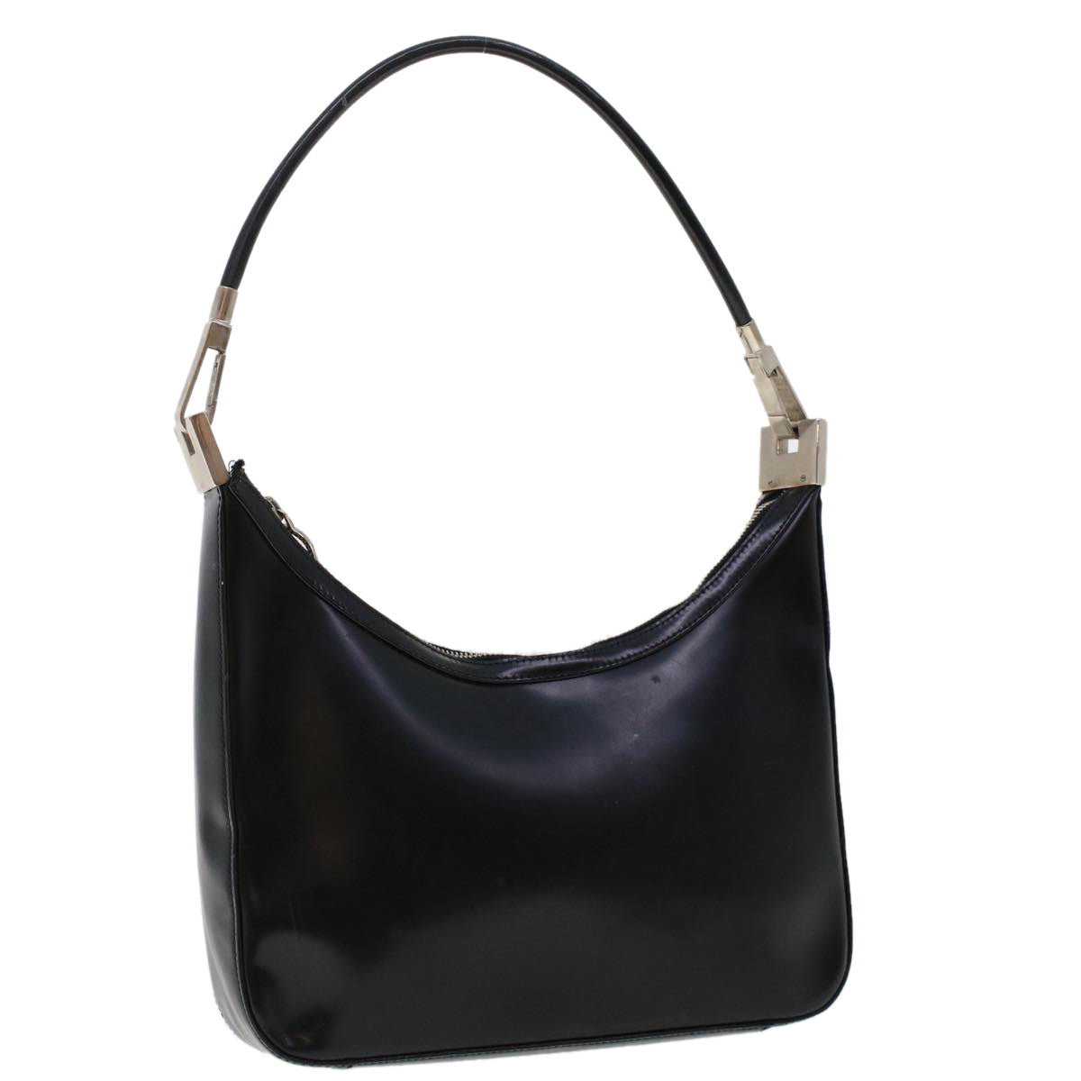 GUCCI Shoulder Bag Leather Black 0013812 47406