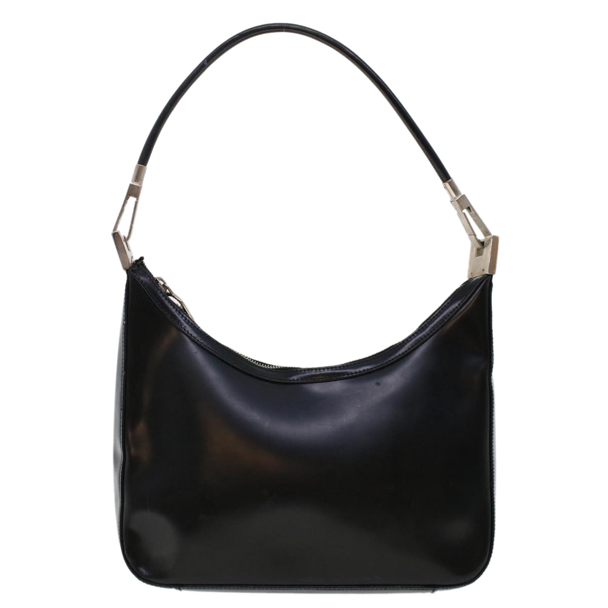 GUCCI Shoulder Bag Leather Black 0013812 47406