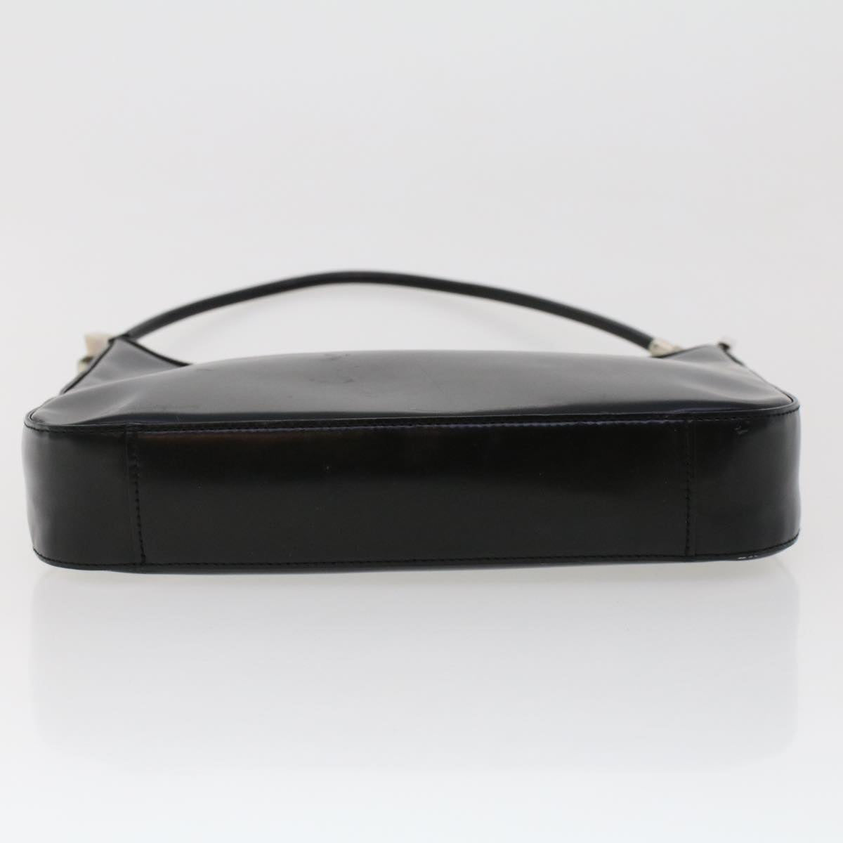 GUCCI Shoulder Bag Leather Black 0013812 47406
