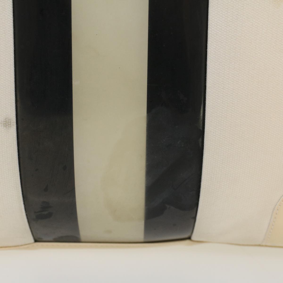GUCCI Sherry Line Shoulder Bag Canvas Patent leather White 0014231 47407