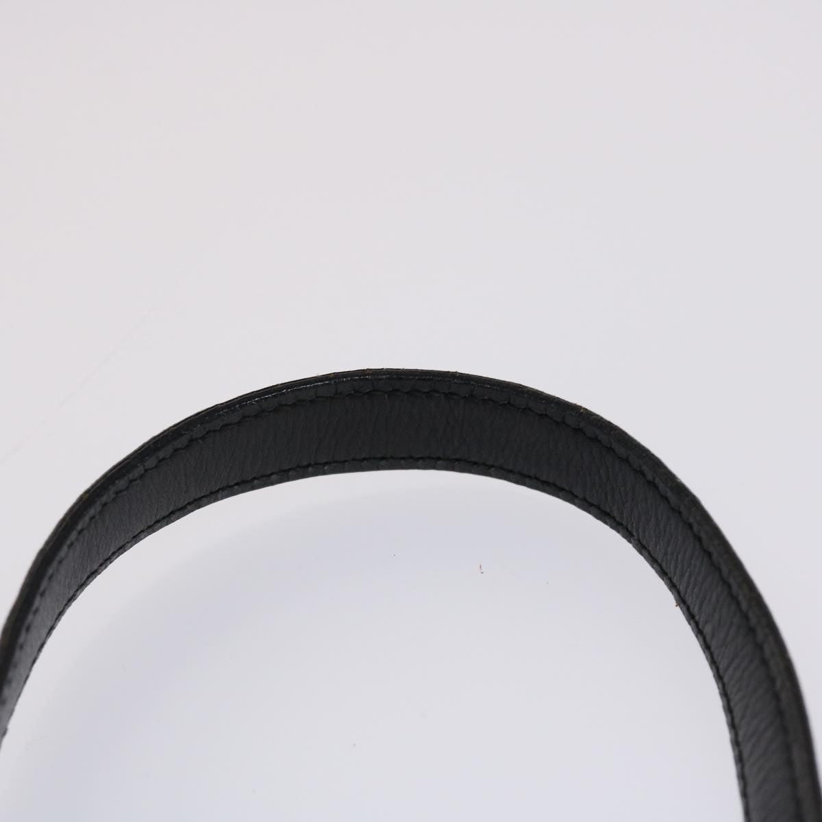 GUCCI Shoulder Bag Leather Black 47522