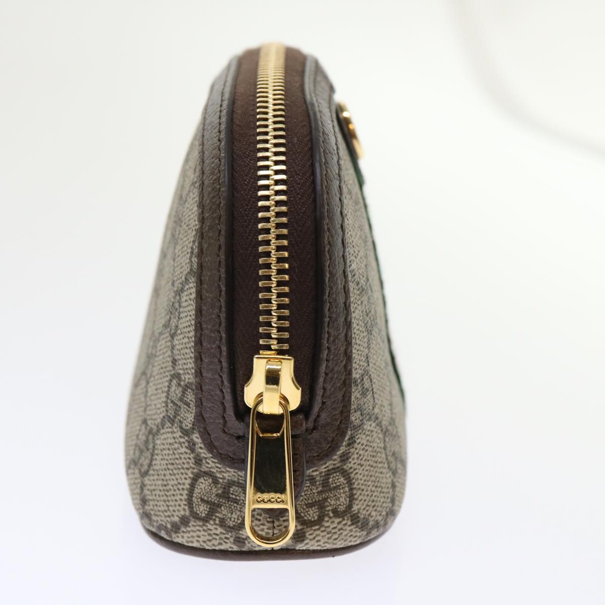 GUCCI GG Canvas Web Sherry Line Ophidia Pouch Beige Red Green 625550 47562