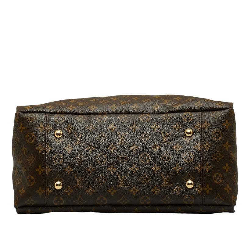 Louis Vuitton Monogram Artsy MM  Bag M40249 Brown PVC Leather  Louis Vuitton