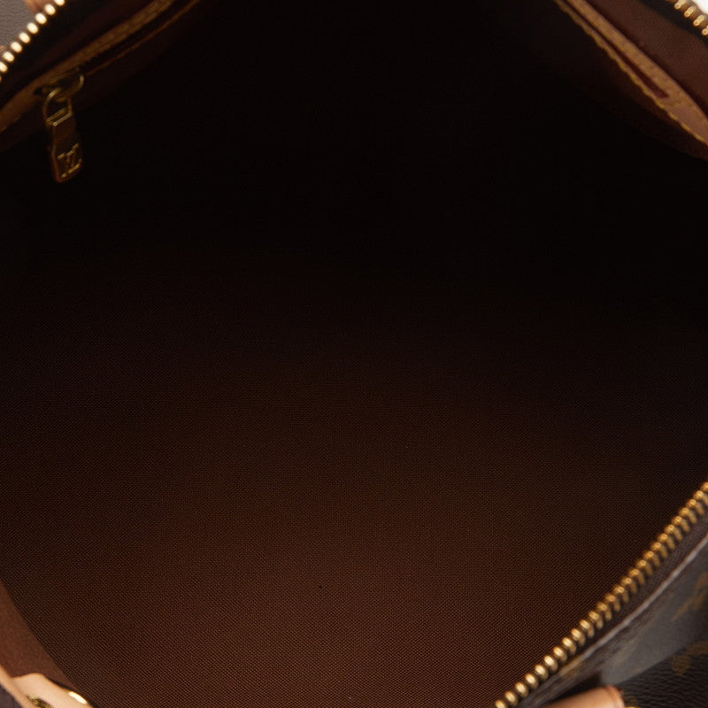 Louis Vuitton Monogram M41108 Handbag Leather Brown