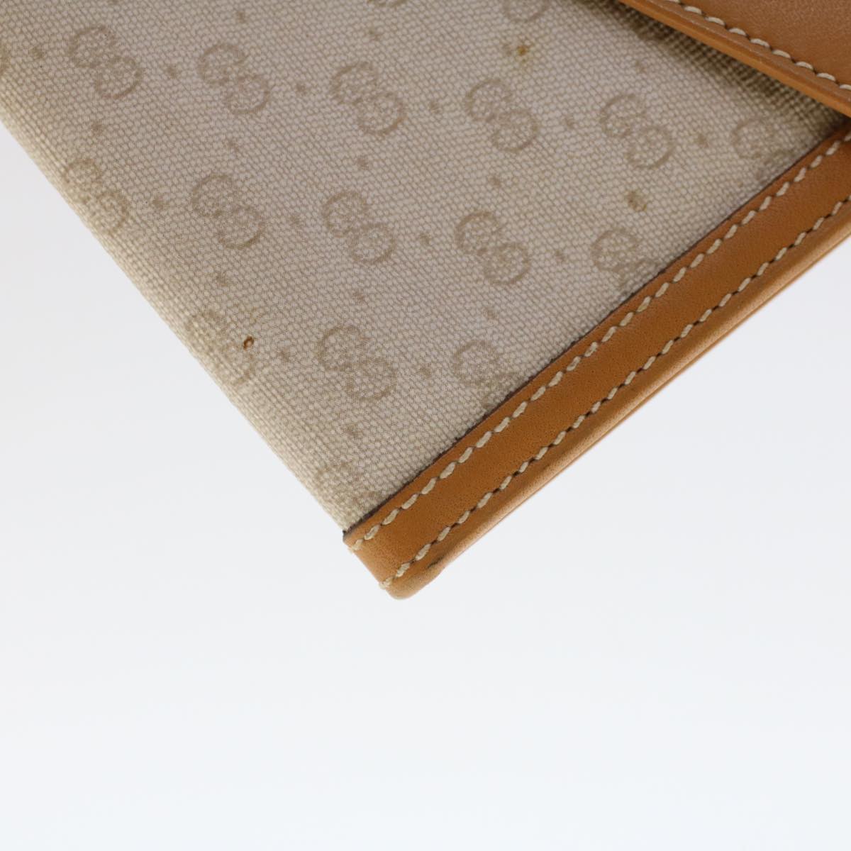GUCCI Micro GG Canvas Long Wallet Beige 035.03.0285 47667