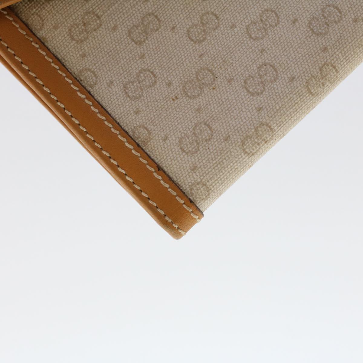GUCCI Micro GG Canvas Long Wallet Beige 035.03.0285 47667