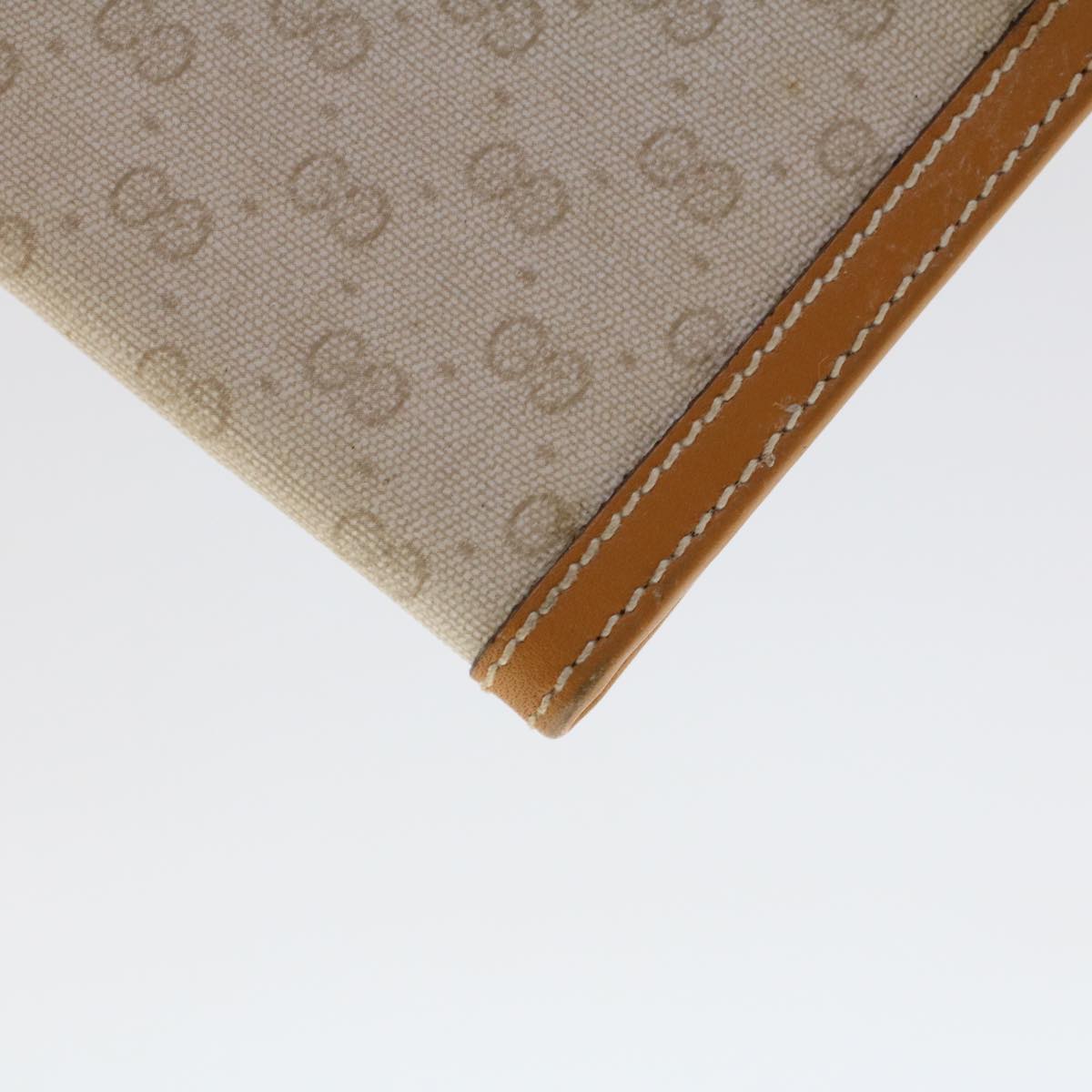 GUCCI Micro GG Canvas Long Wallet Beige 035.03.0285 47667