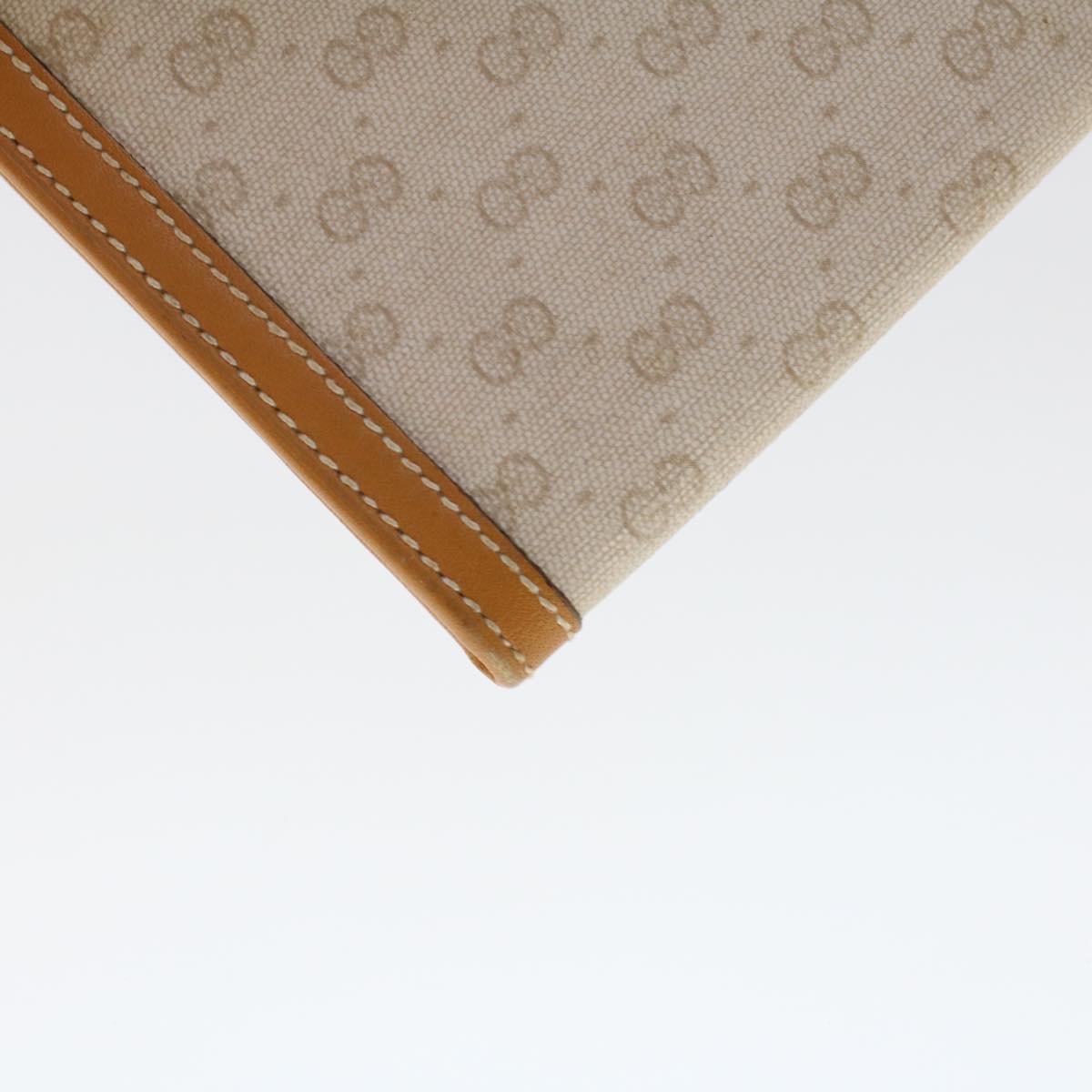 GUCCI Micro GG Canvas Long Wallet Beige 035.03.0285 47667