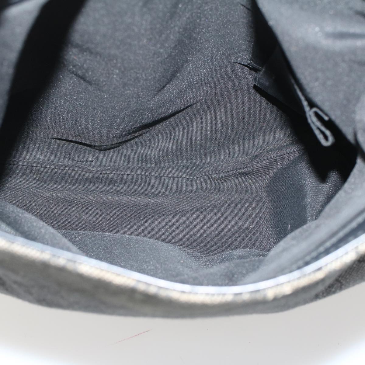 GUCCI GG Canvas Shoulder Bag Black 257296 47689
