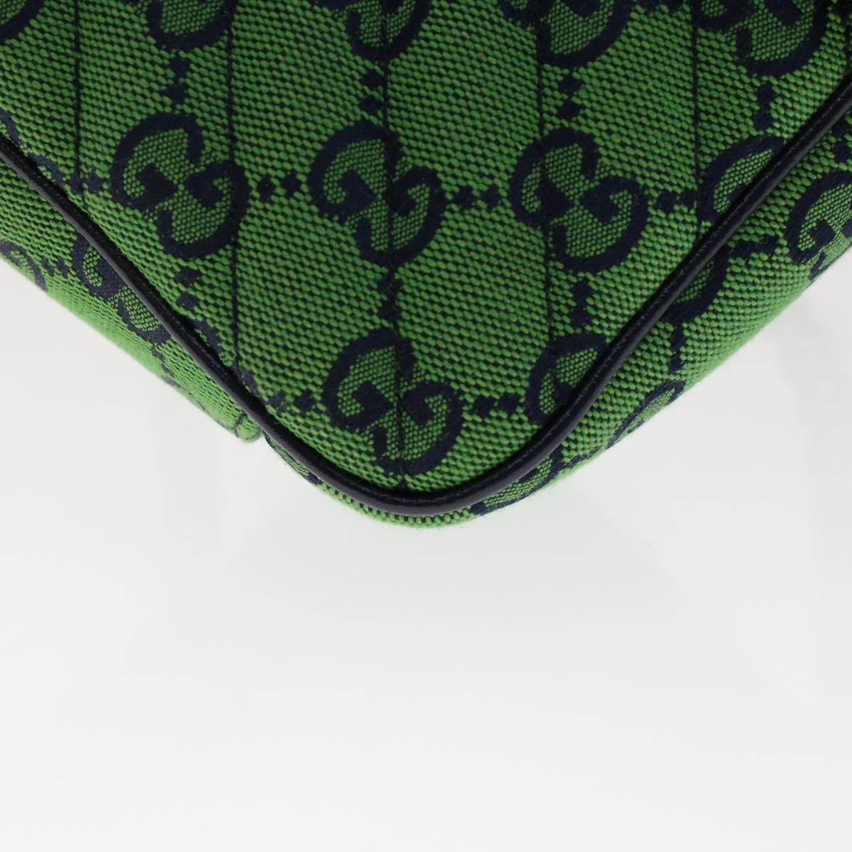 GUCCI GG Marmont Chain Shoulder Bag Green 47997A