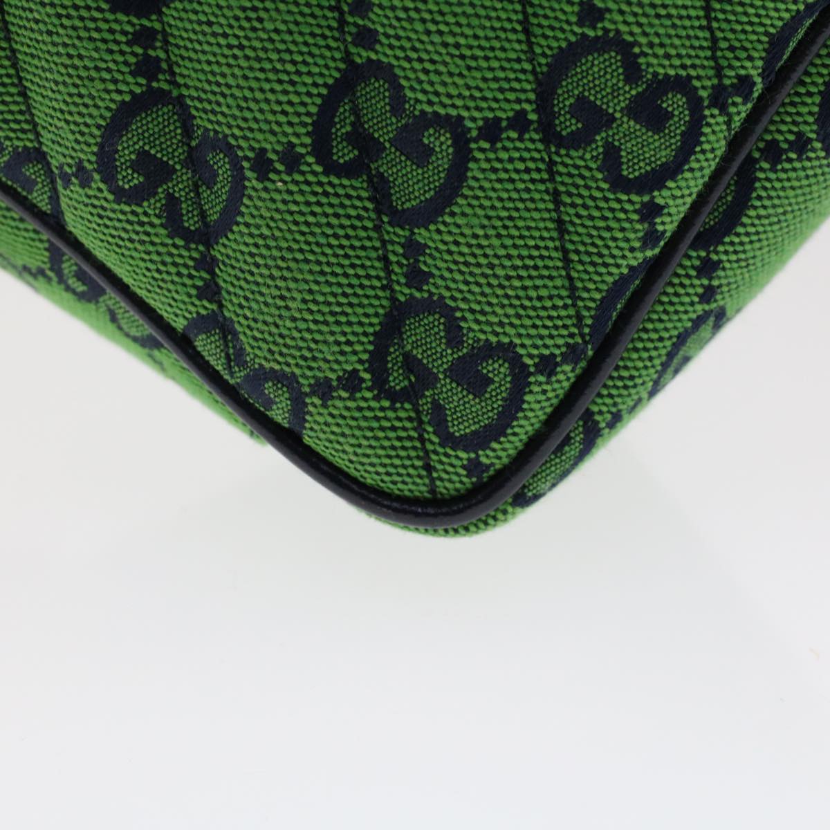 GUCCI GG Marmont Chain Shoulder Bag Green 47997A