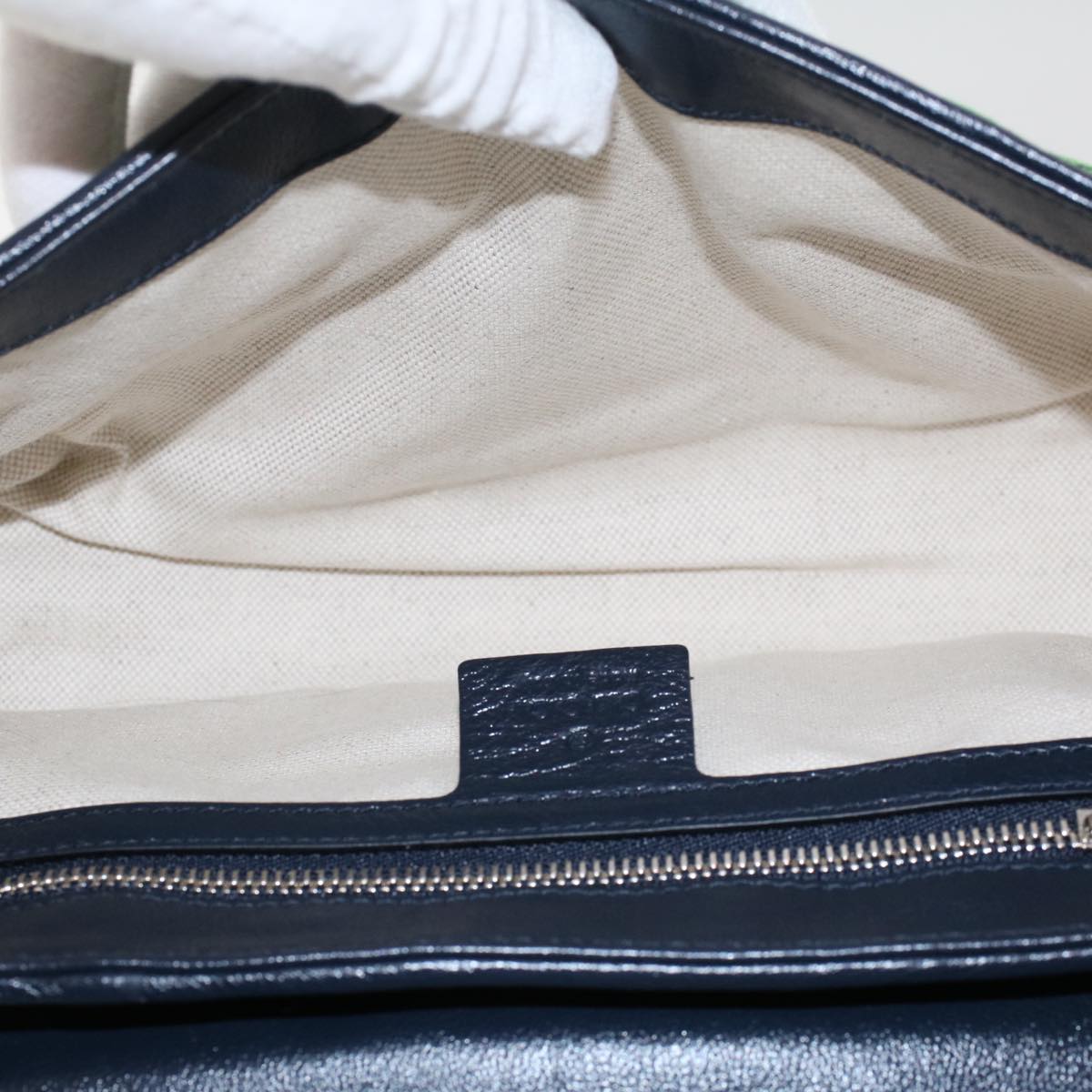 GUCCI GG Marmont Chain Shoulder Bag Green 47997A