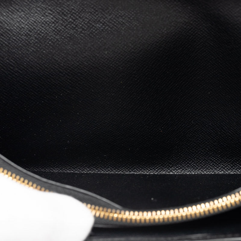 Louis Vuitton M63592 Long Wallet Epi Leather Noir Black