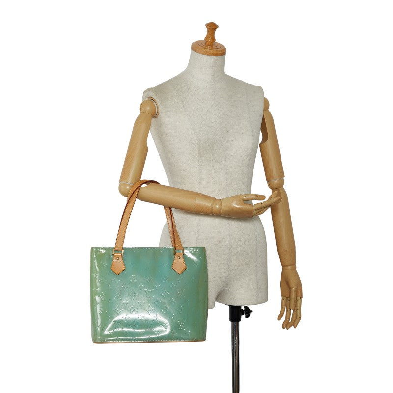 Louis Vuitton Louis Vuitton Monogram Verny M91053 T-Bag Patent Leather Green  T-Bag