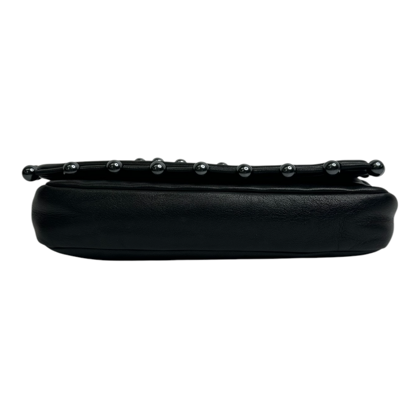 Chanel Lambskin Pearl Obsession Flap Black