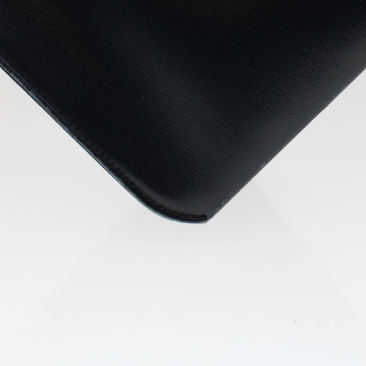 GUCCI Interlocking Hand Bag Leather Navy 48149