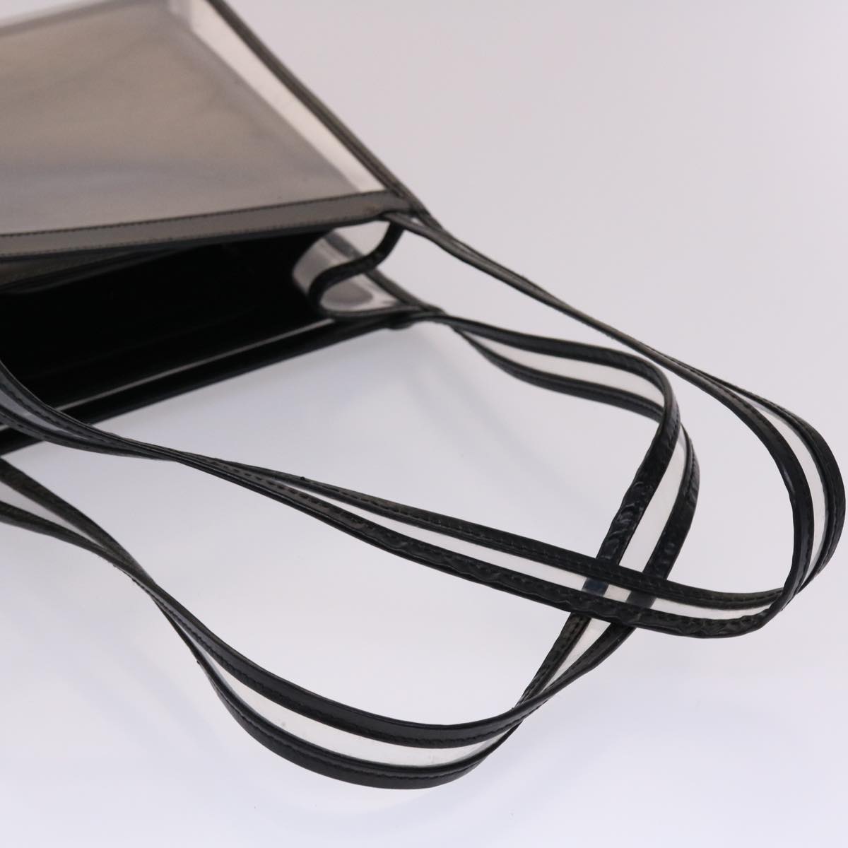 GUCCI Shoulder Bag Vinyl Black 48186