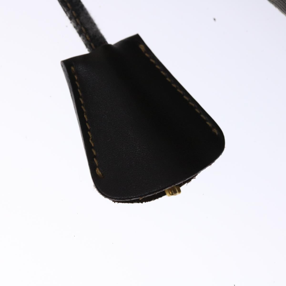 FENDI Zucca Canvas Hand Bag Nylon Brown Black 48233