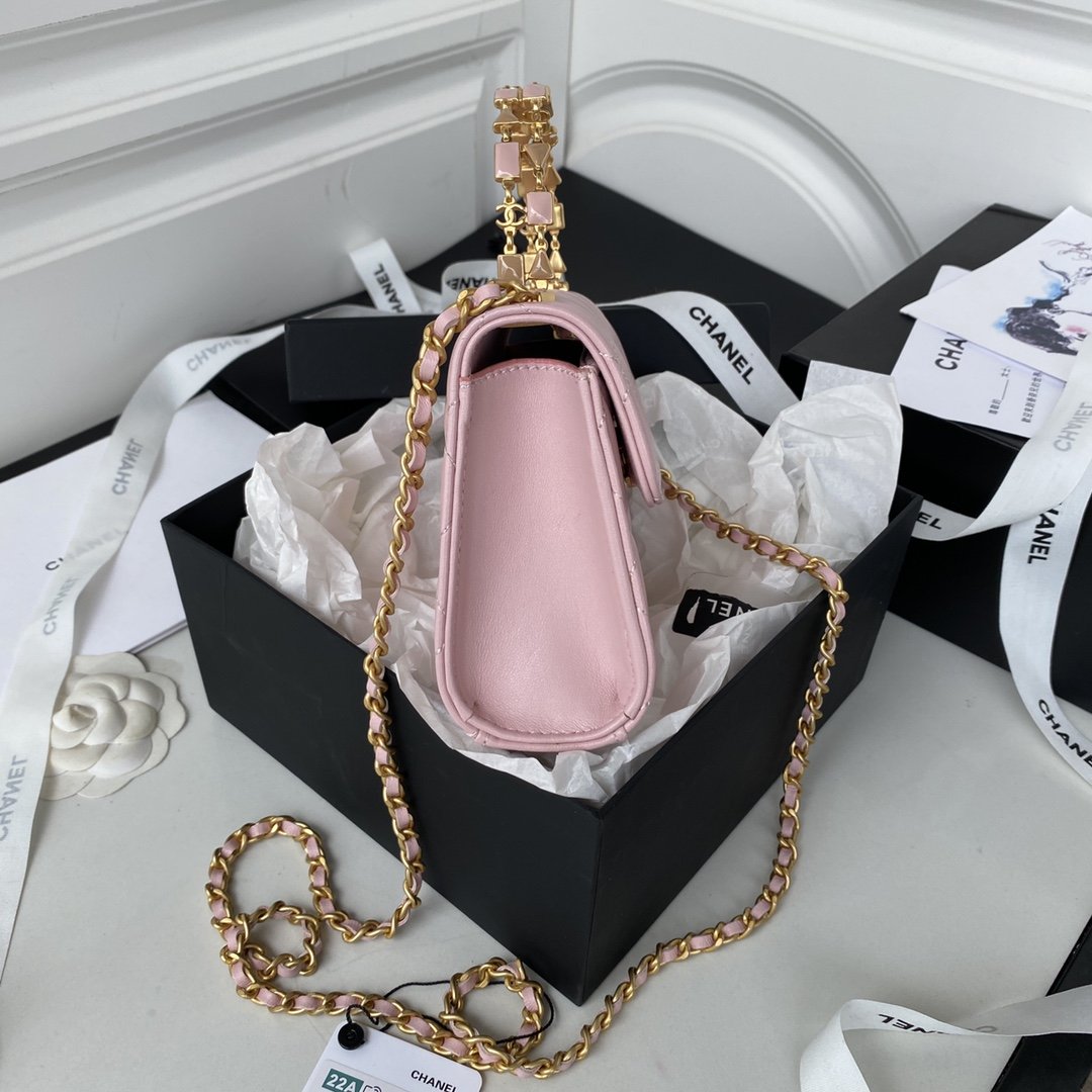 CHL Clutch With Chain Gold Hardware PiNike For Women Handbags, Shoulder Bags 5.7in/14.5cm