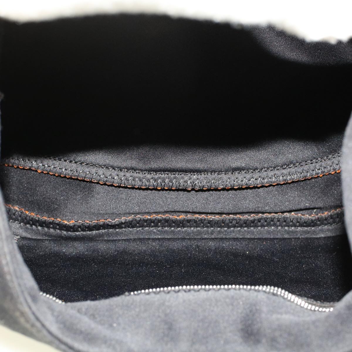 FENDI Shoulder Bag Nylon Black 48463