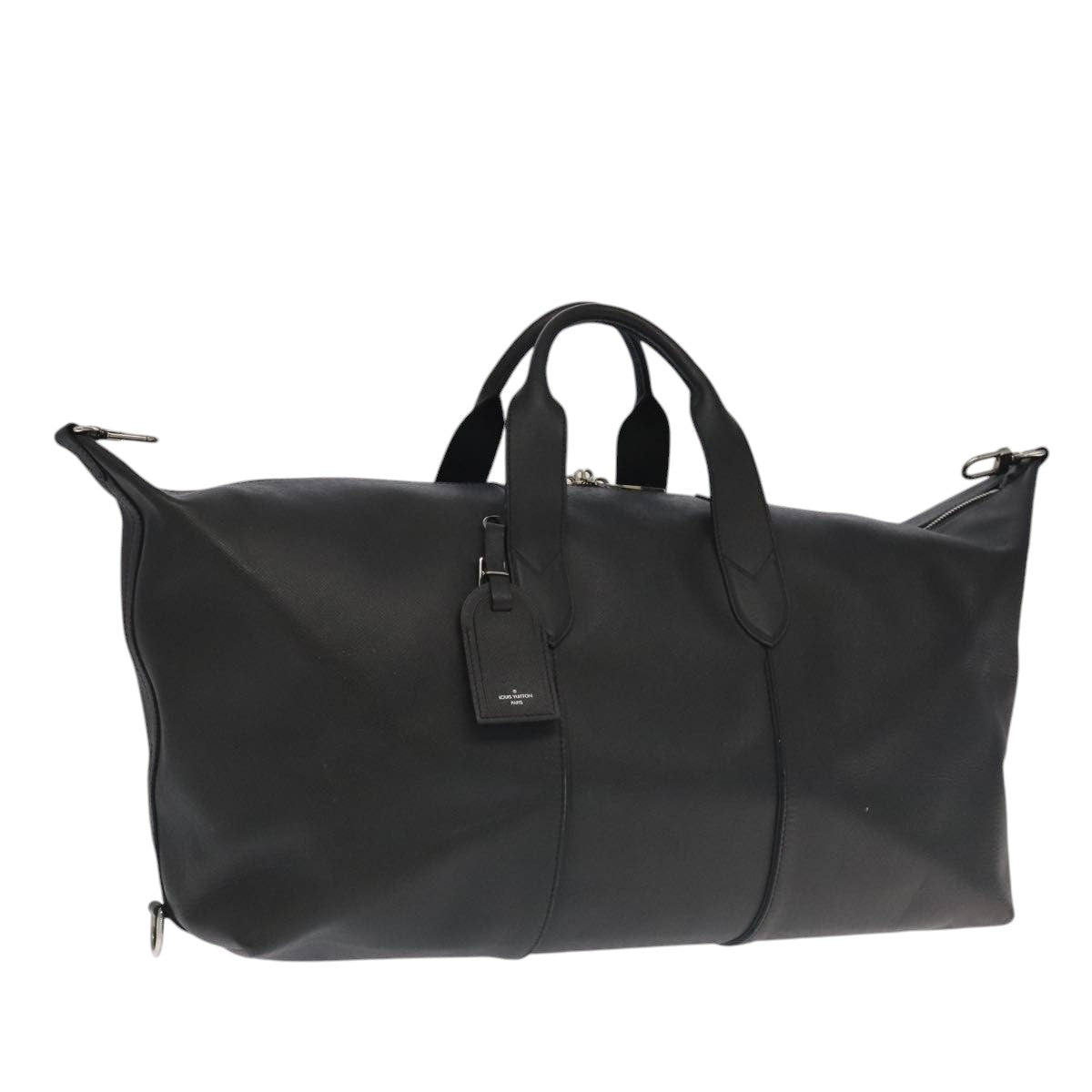 LOUIS VUITTON Taiga Leather Astralis Boston Bag 2way Black M30307 LV 48887